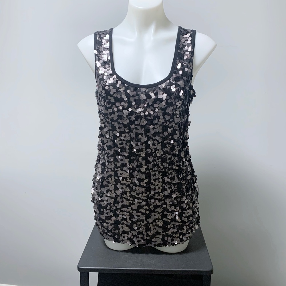 Calvin Klein sequin top -M